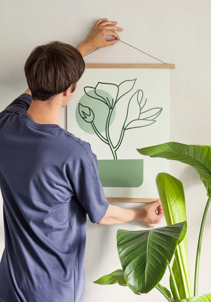 Enhanced Matte Paper Poster With Hanger (in)