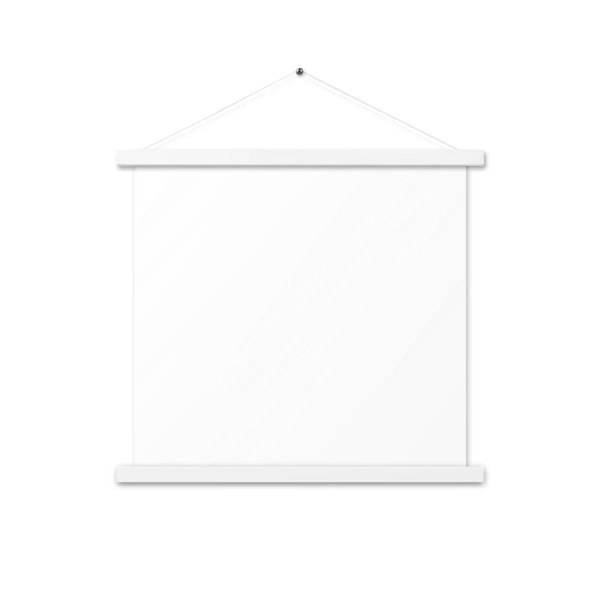 Enhanced Matte Paper Poster With Hanger (in)
