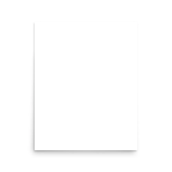 Premium Luster Photo Paper Poster (in)
