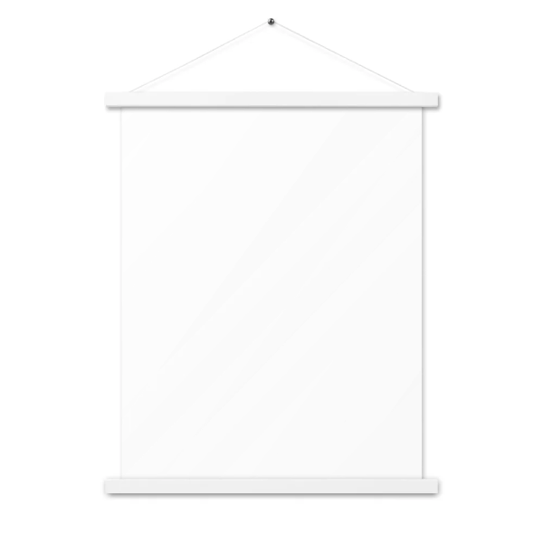Enhanced Matte Paper Poster With Hanger (in)
