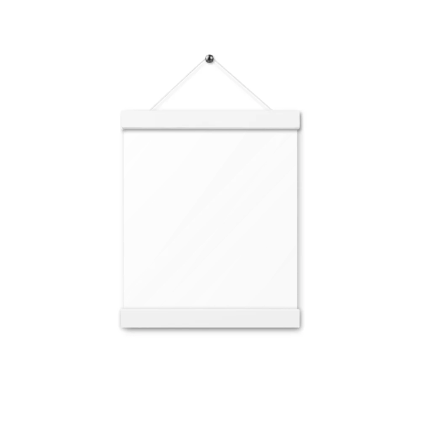 Enhanced Matte Paper Poster With Hanger (in)