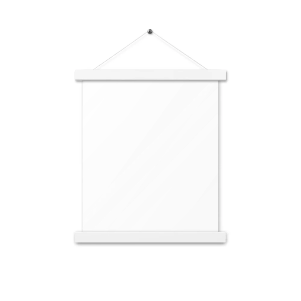 Enhanced Matte Paper Poster With Hanger (in)