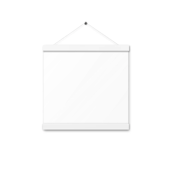 Enhanced Matte Paper Poster With Hanger (in)