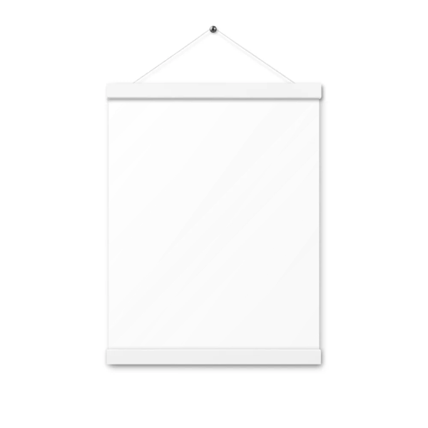 Enhanced Matte Paper Poster With Hanger (in)