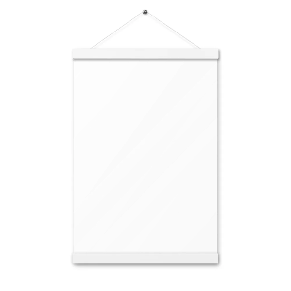 Enhanced Matte Paper Poster With Hanger (in)