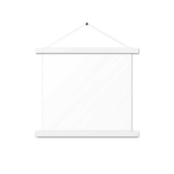 Enhanced Matte Paper Poster With Hanger (in)