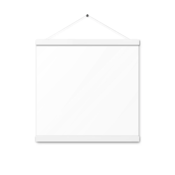 Enhanced Matte Paper Poster With Hanger (in)