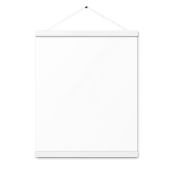 Enhanced Matte Paper Poster With Hanger (in)