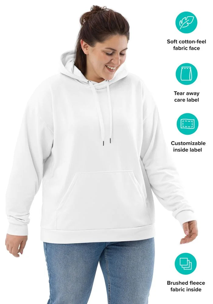 All-Over Print Recycled Unisex Hoodie