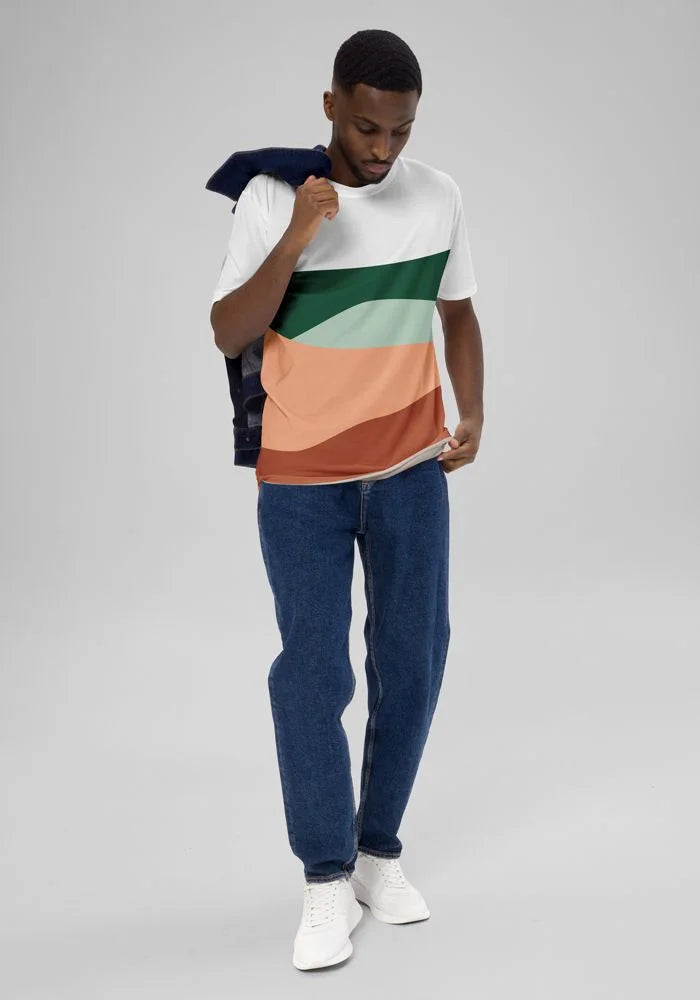 All-Over Print Men's Crew Neck T-Shirt