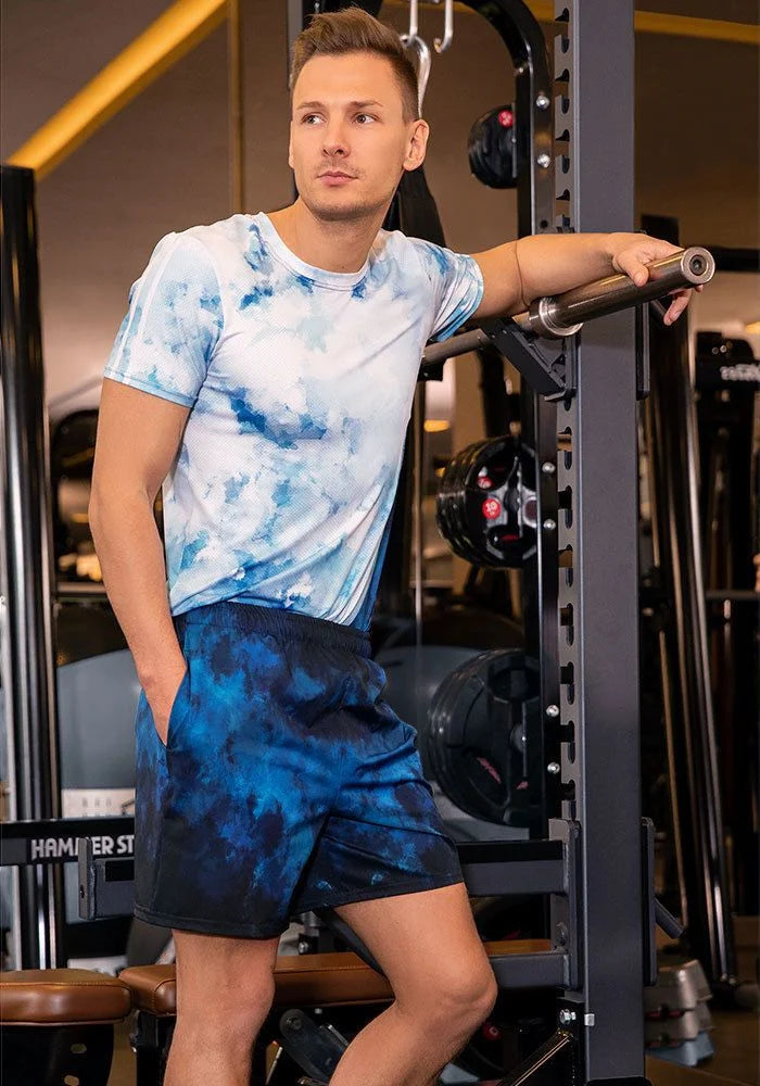 All-Over Print Unisex Athletic Long Shorts