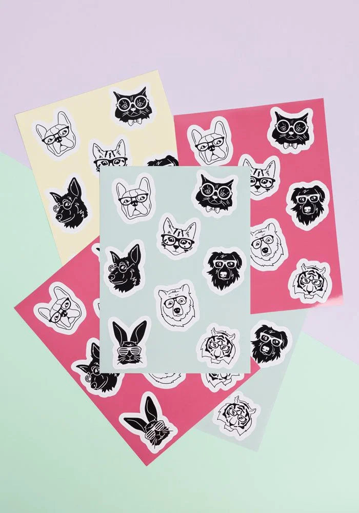 Kiss-Cut Sticker Sheet