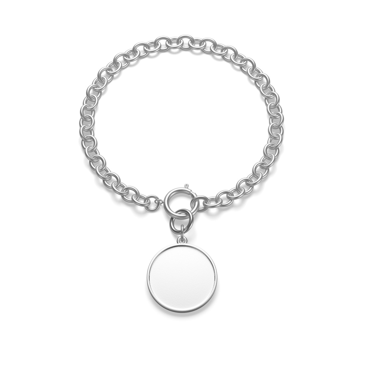 Custom chunky jewel silver