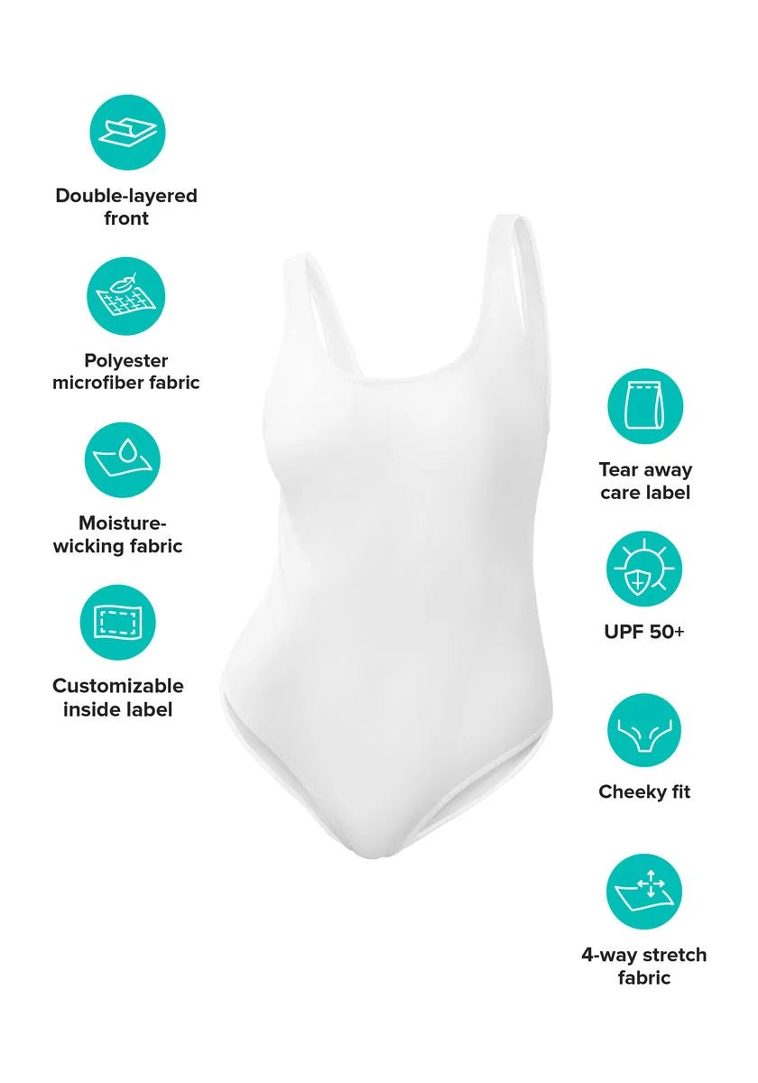 All-Over Print One-Piece Swimsuit