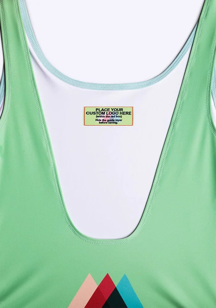 All-Over Print One-Piece Swimsuit