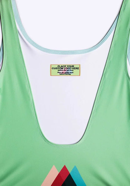 All-Over Print One-Piece Swimsuit